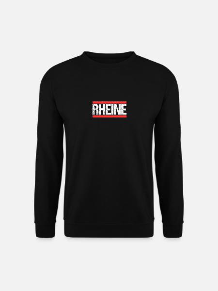 Rheinerin Rheiner Rheine - Unisex Pullover - Schwarz