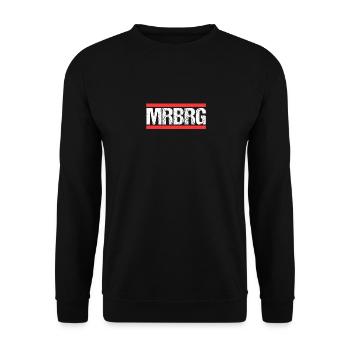 Marburgerin Marburger Marburg - Unisex Pullover - Schwarz - Vorne - Alina (178cm) & Michal (187cm)