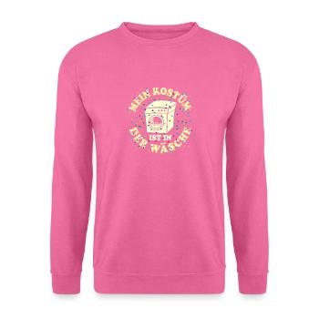 Lustige Karneval Kostüm Wäsche Fasching - Unisex Pullover - Pink - Vorne