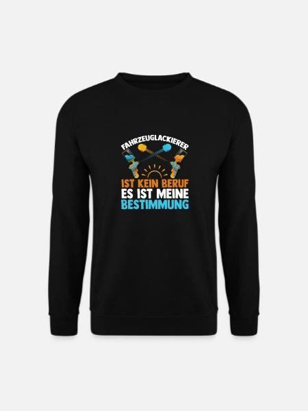 Lackierer Fahrzeuglackierer Autolackierer - Unisex Pullover - Schwarz