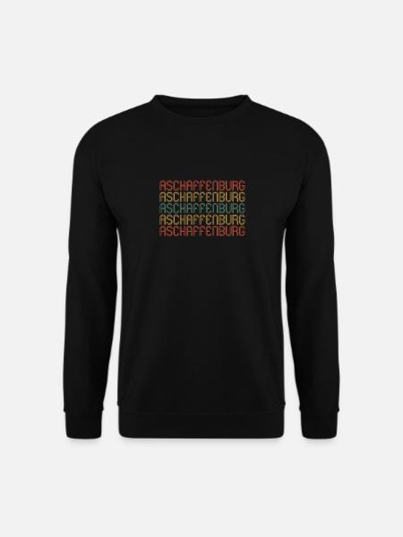 Aschaffenburgerin Aschaffenburger Aschaffenburg - Unisex Pullover - Schwarz