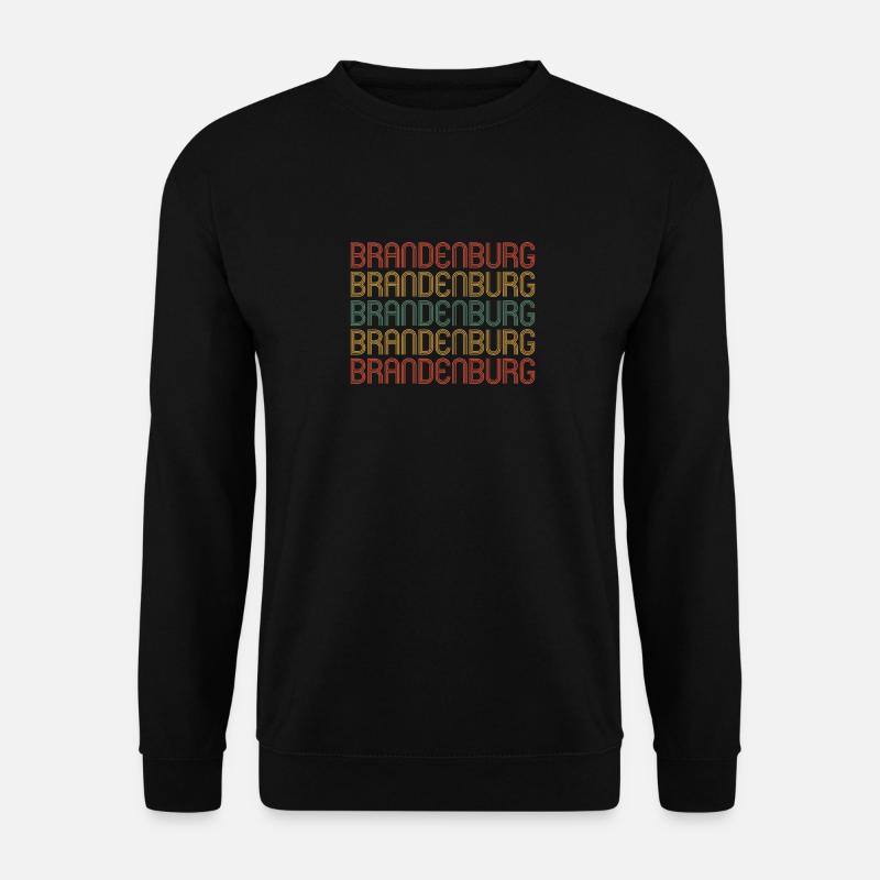 Brandenburgerin Brandenburger Brandenburg - Unisex Pullover - Schwarz
