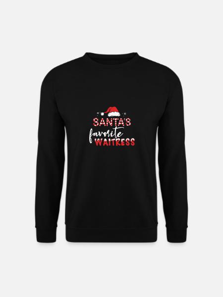 Diner Bar Waitress Waiter - Unisex Sweatshirt - black