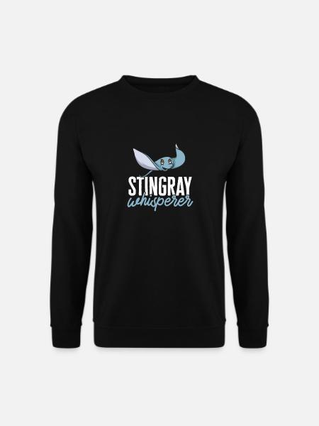 Stingrays Manta Rays Ocean Rays - Unisex Sweatshirt - black
