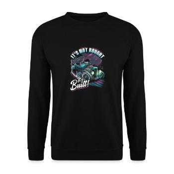 Hot Rod, ce n’est pas acheté son rat construit et muscle car - Sweat-shirt Unisexe - noir - Devant - Alina (178cm) & Michal (187cm)