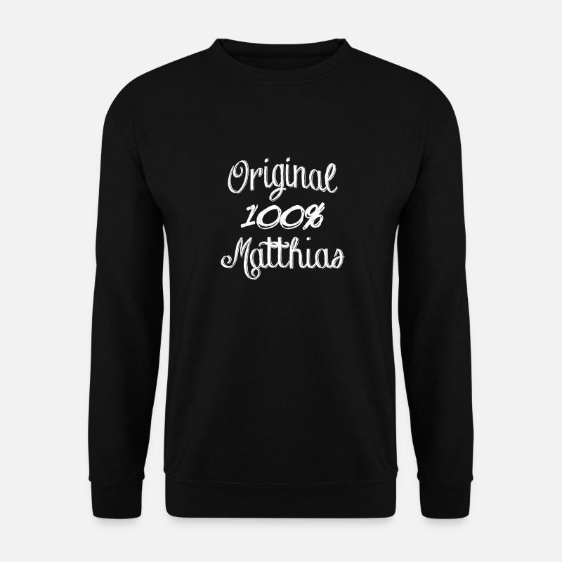 100% Original Matthias - Unisex Sweatshirt - black