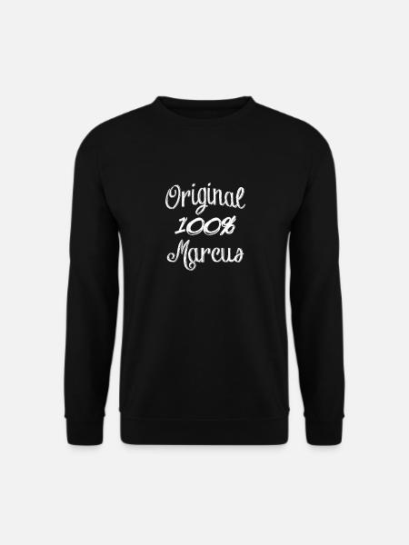 100% Original Marcus - Unisex Pullover - Schwarz