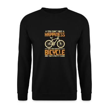 VTT VTT VTT VTT VTT - Sweat-shirt Unisexe - noir - Devant - Alina (178cm) & Michal (187cm)