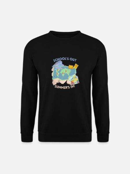 School's out summer's in! - Unisex Sweatshirt - black