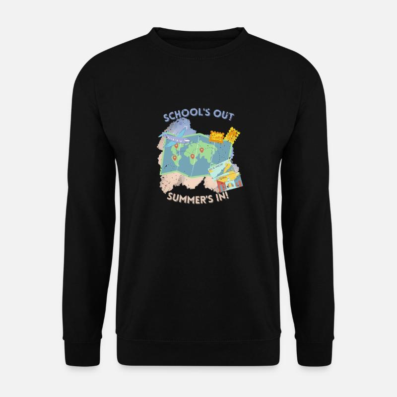 School's out summer's in! - Unisex Sweatshirt - black