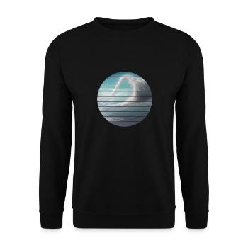 sailing ship sailing sailing sailor sailboat - Unisex Sweatshirt - black - Front - Alina (178cm) & Michal (187cm)