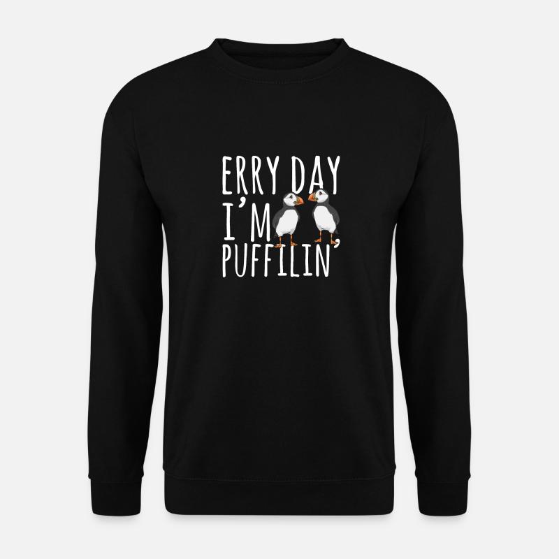 Macareux, Macareux, Starpin, Lunde - Sweat-shirt Unisexe - noir