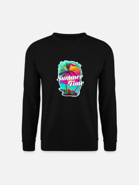 Summer Time - Beach and Summer - Unisex Sweatshirt - black