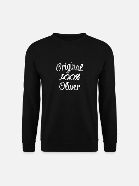 100% Original Oliver - Sweat-shirt Unisexe - noir