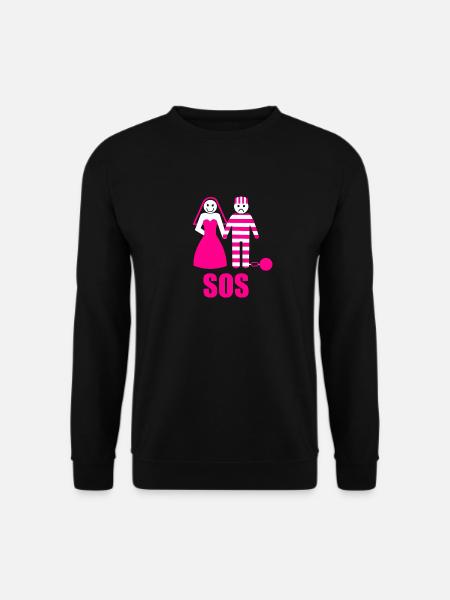 Junggesellenabschied Polterabend JGA Männer - Unisex Pullover - Schwarz