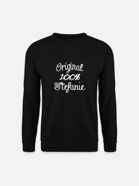 Original 100% Stefanie - Unisex Sweatshirt - black