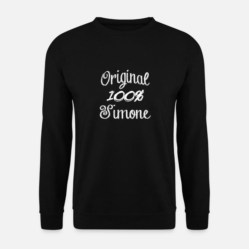 Original 100% Simone - Unisex Sweatshirt - black