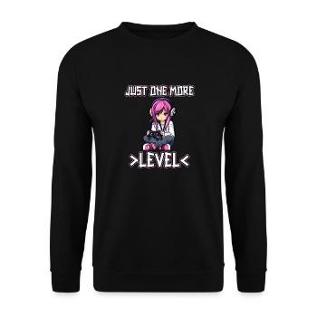 Gaming Console PC Gamer Girl Gamer Girl - Unisex Sweatshirt - black - Front - Alina (178cm) & Michal (187cm)