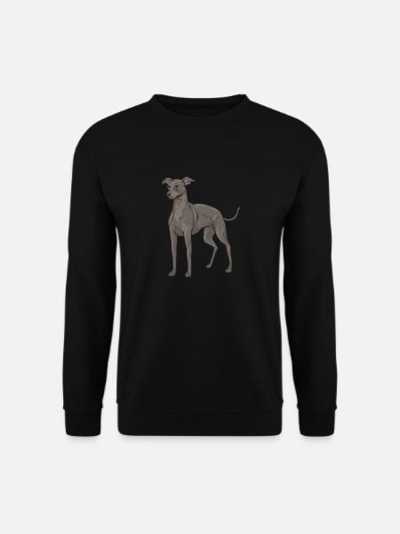 Italienischer Windspiel Windhund Hunde - Unisex Pullover - Schwarz