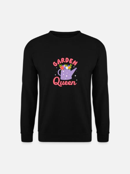 Garden Queen - Garden lovers - Unisex Sweatshirt - black