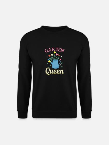 Garden Queen - Garden lovers - Unisex Sweatshirt - black