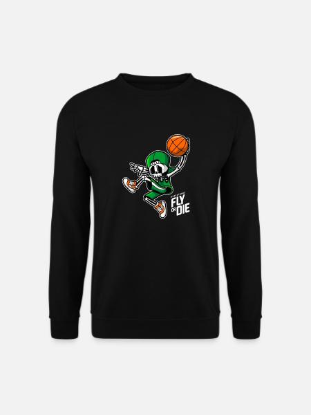 Korbknochen - Unisex Pullover - Schwarz