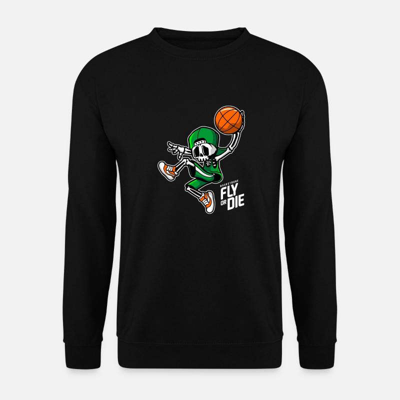 Os de panier - Sweat-shirt Unisexe - noir