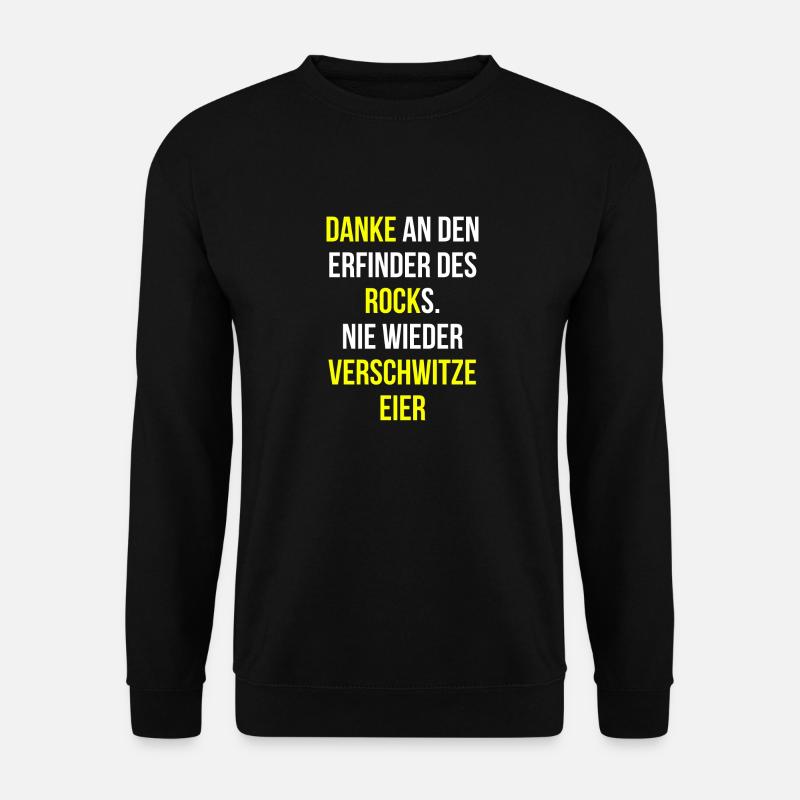 Schwitzen - Unisex Pullover - Schwarz