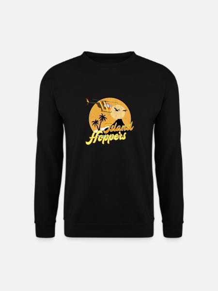 Island hoppers - Unisex Sweatshirt - black