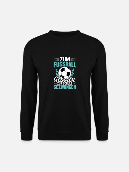 Fußballer Schule Kind Geburtstag - Unisex Pullover - Schwarz