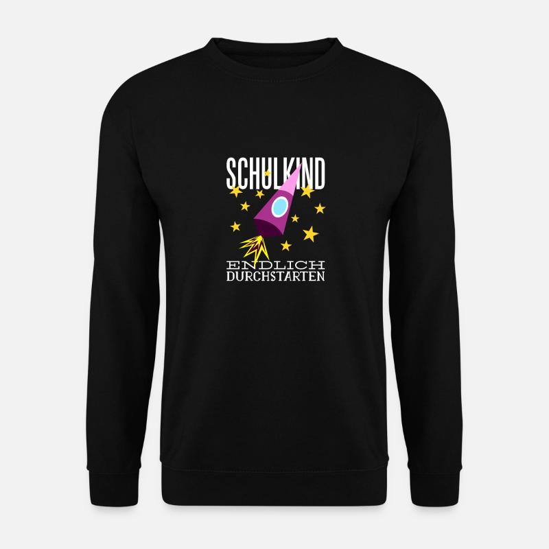 Schulkind Endlich Durchstarten - Unisex Pullover - Schwarz