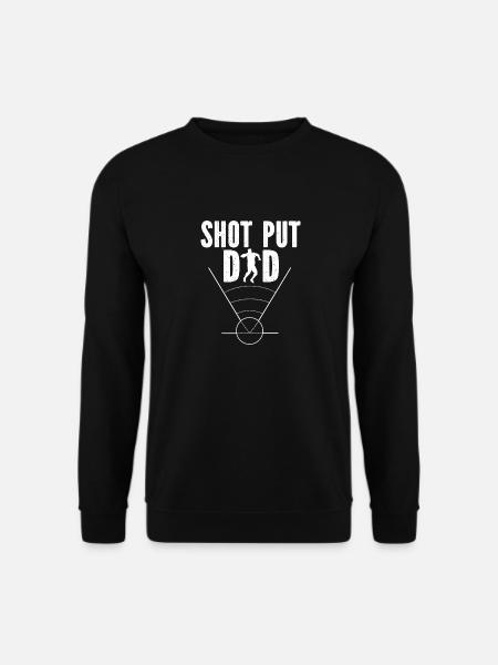 Shot Put Throwing Athletics - Unisex Sweatshirt - black