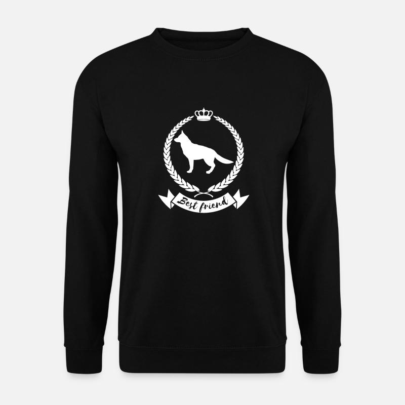 Best friend - German Shepherds - Unisex Sweatshirt - black