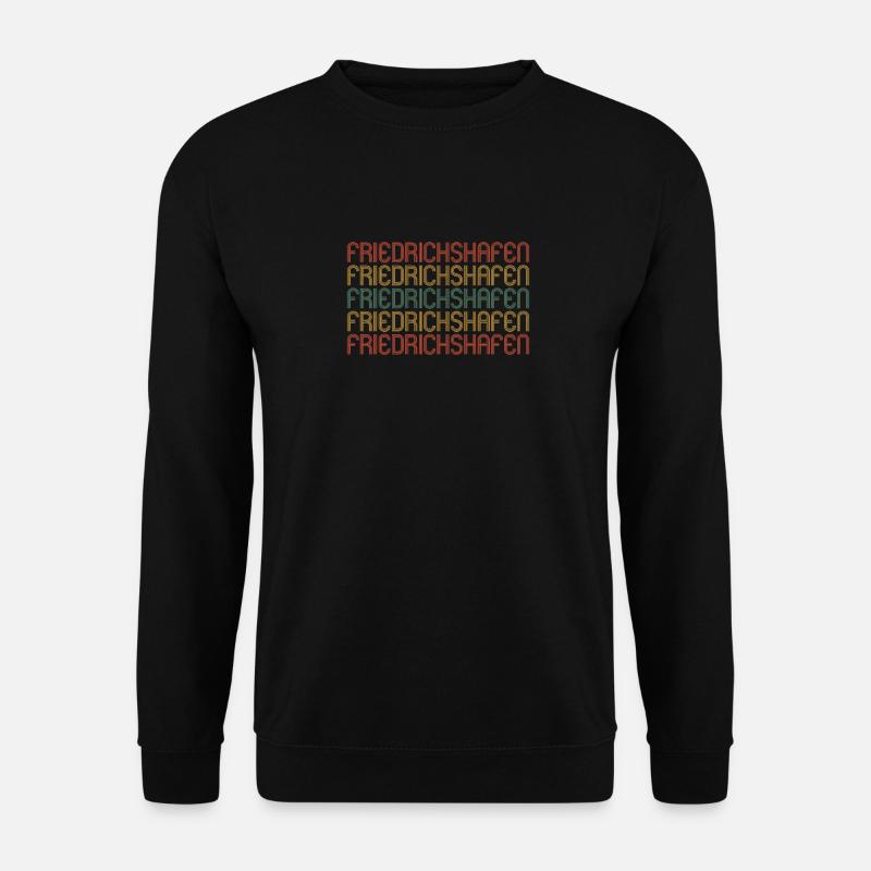 Friedrichshafener Friedrichshafen - Unisex Pullover - Schwarz