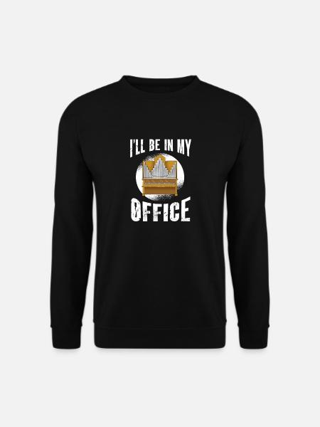 Orgelspieler Organist Kirchenorganist Orgel - Unisex sweater - sort