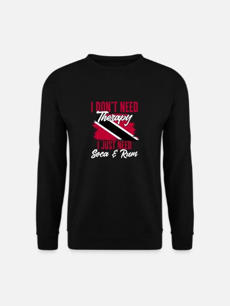 Drapeau de Trinité-et-Tobago - Sweat-shirt Unisexe - noir