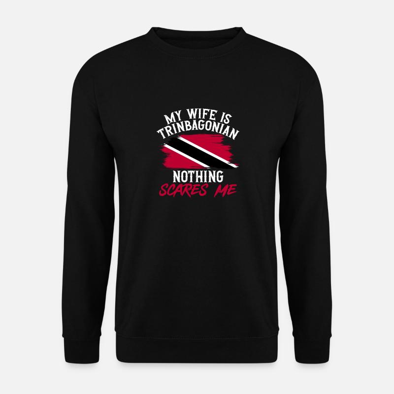 Drapeau de Trinité-et-Tobago - Sweat-shirt Unisexe - noir