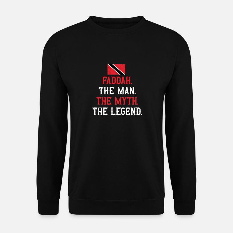 Drapeau de Trinité-et-Tobago - Sweat-shirt Unisexe - noir