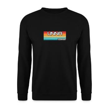 Unnaerin Unnaer Unna - Unisex Sweatshirt - black - Front - Alina (178cm) & Michal (187cm)