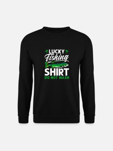 Lucky Fishing - Unisex Sweatshirt - black
