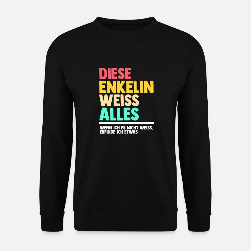 Enkelin - Unisex Pullover - Schwarz