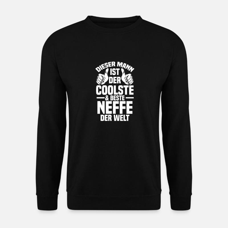 Neffe - Unisex Pullover - Schwarz