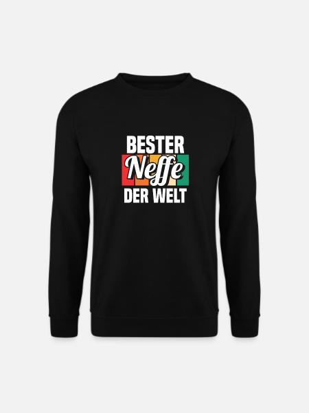 Neffe - Unisex Pullover - Schwarz