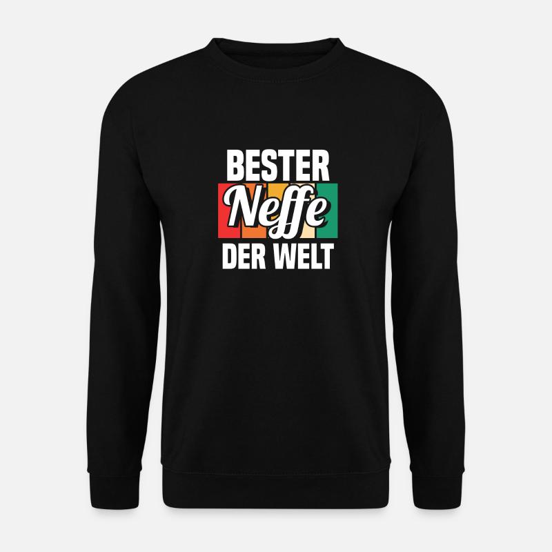 Neffe - Unisex Pullover - Schwarz