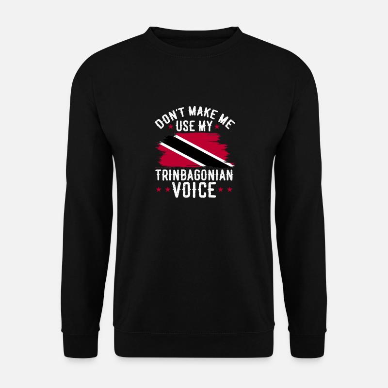 Drapeau de Trinité-et-Tobago - Sweat-shirt Unisexe - noir