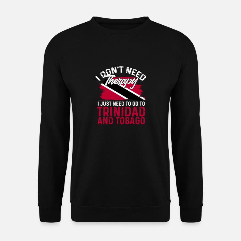 Drapeau de Trinité-et-Tobago - Sweat-shirt Unisexe - noir
