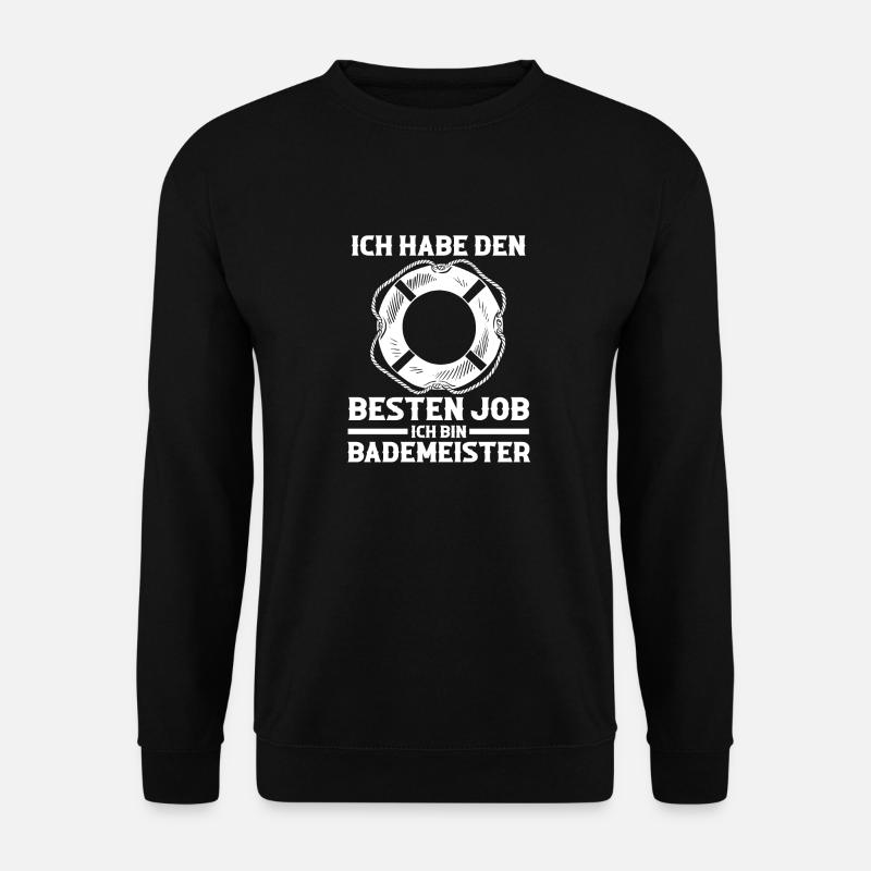 Rettungsschwimmer Bademeister - Unisex Pullover - Schwarz