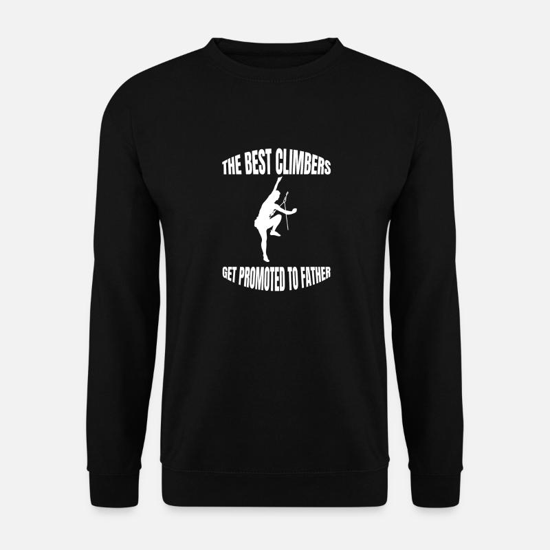 Kletterer Bergklettern Berg Klettern Bergsteigen - Unisex Pullover - Schwarz