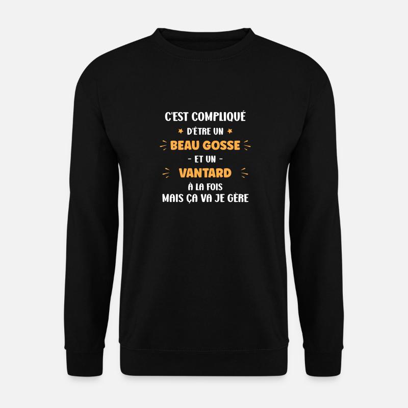 Vantard - Sweat-shirt Unisexe - noir