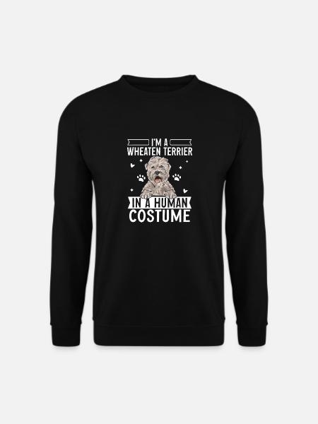 Irish Soft Coated Wheaten Terrier - Unisex Pullover - Schwarz
